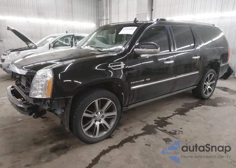 2013 Cadillac Escalade Esv Platinum Edition z USA, uszkodzony, nr VIN 1GYS4KEF0DR360046